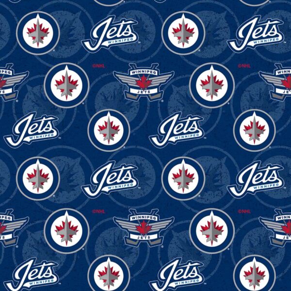 NHL-Winnipeg Jets Tone On Tone Cotton # 1199JET