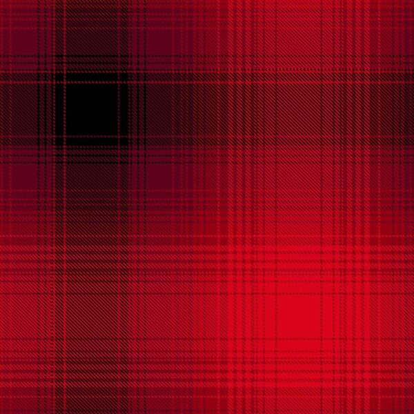 Red Ombre Plaid # 1876-88