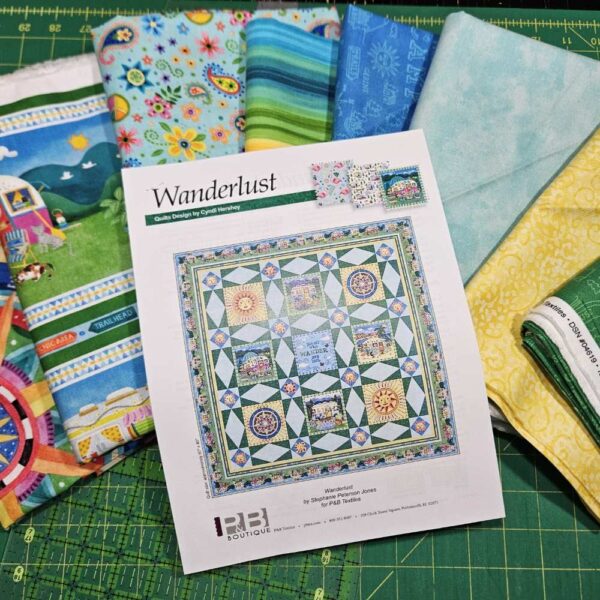 Wanderlust Quilt Kit - 80 x 80 inches