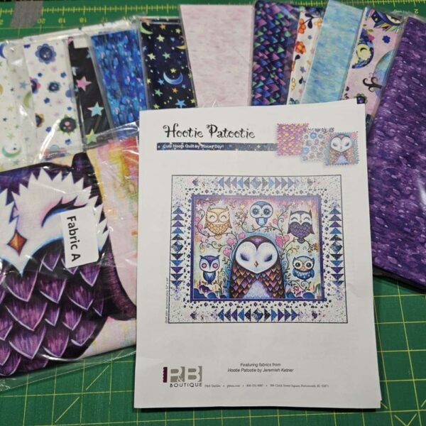 Hootie Patootie Quilt Kit - 52 x 44 inches