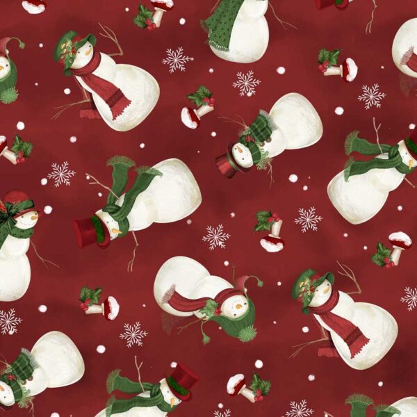 Red Tossed Snowmen # 27736-337