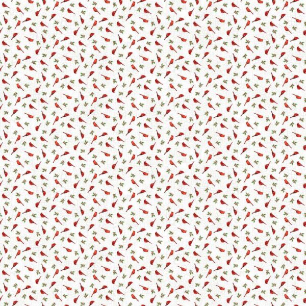 Northcott Winter Song Mini Birds - 27805-10