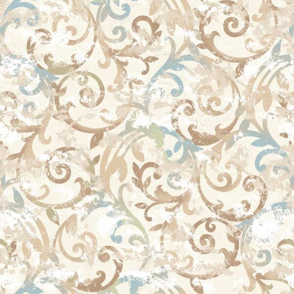 Cream Scrolls # 3422-44
