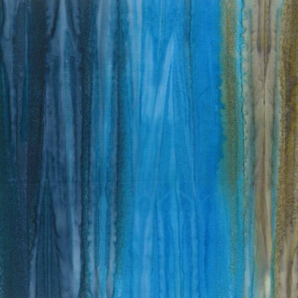 Northcott Hand dye Batik - Blue/Brown 83580-45