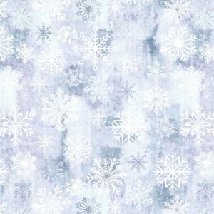 Enchanted Snowflake Toss 108in Wideback # 8398S-15