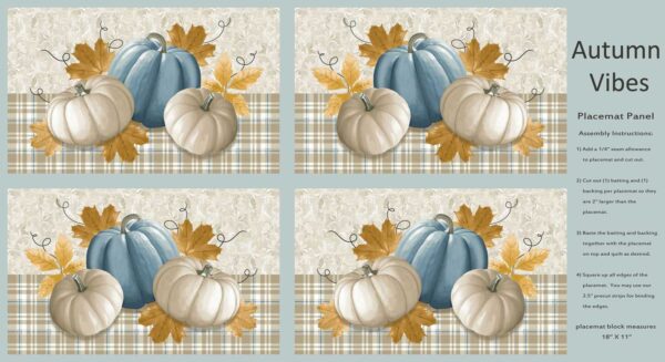 Multi Placemat Panel # BQ4079P-14