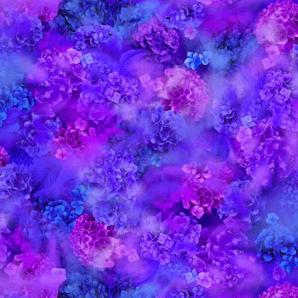 Purple Hydrangea Illusion # CD3385-PURPLE