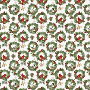 Northcott Winter Song Wreaths - DP27803-10