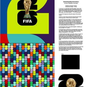 Northcott FIFA backpack panel 24 x 43 FIAC111-99