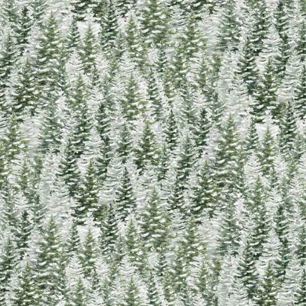 Forest Snowy Pine Trees # CD3694-FOREST