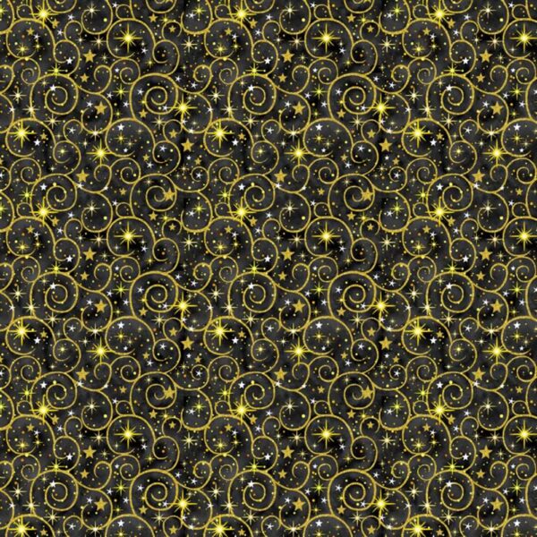 Black Swirl Metallic # CM3626-BLACK