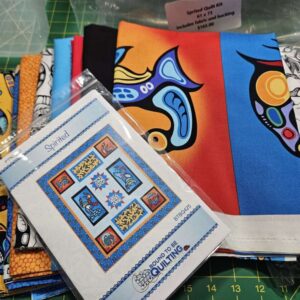 Spirited Quilt Kit 61 x 73 inches, backing included